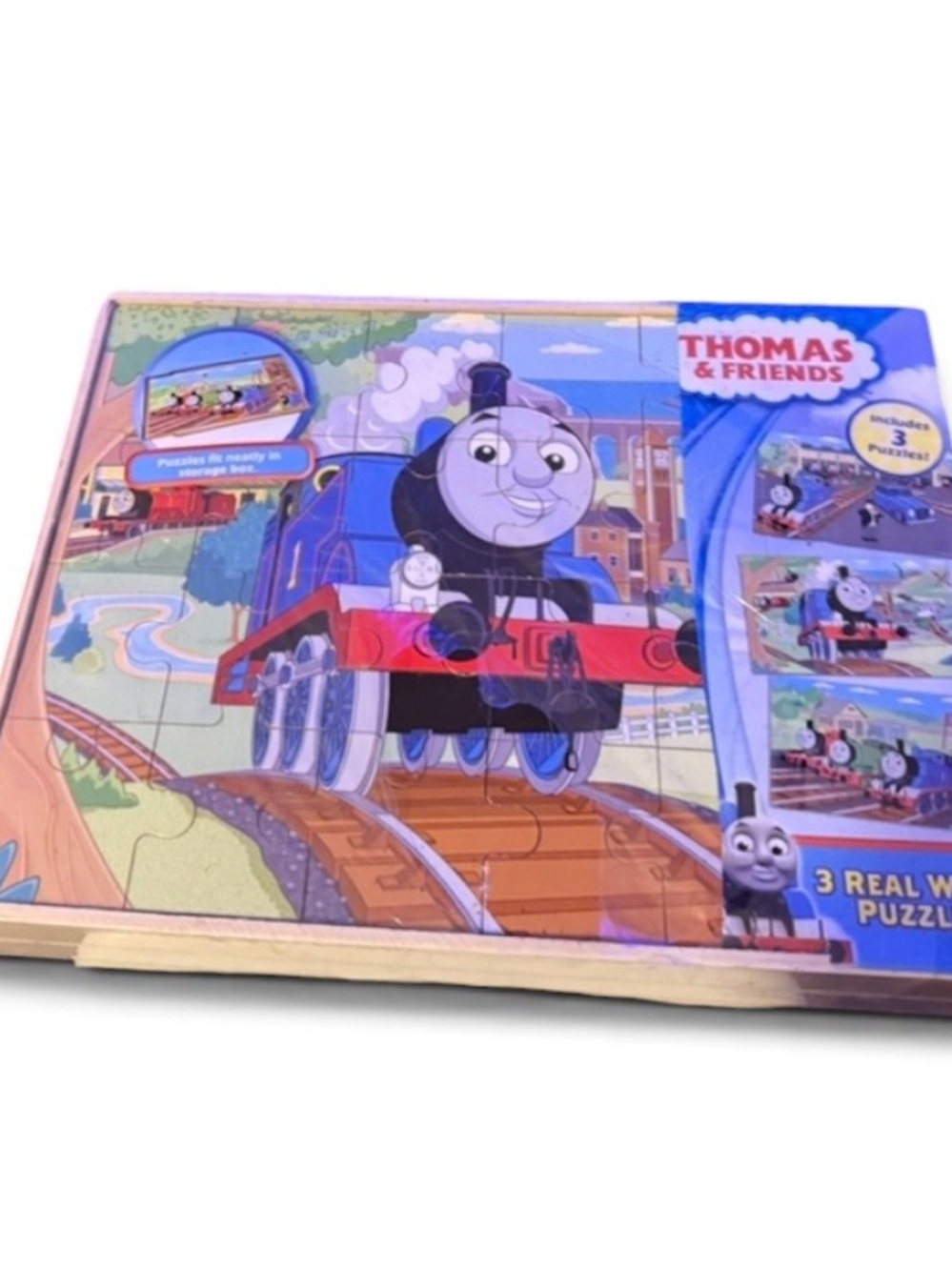 New~Thomas & Friends~Thomas The Tank Engine~3 Wooden Puzzles ~ 24 Pieces Each - Picture 12 of 16